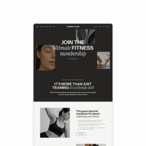 Carmen Quinn website template