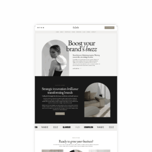 Jada website template
