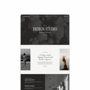 Sade Luxe website template