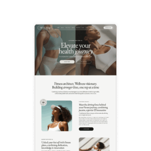 Skye Brooks website template